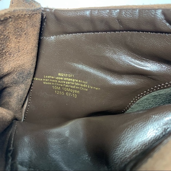 Ralph Lauren Nubuck Brown Lace Leather Boots - Picture 6 of 10